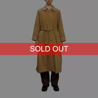 【USED】90's French Burberrys Trench Coat Camel with Nova Check Lining