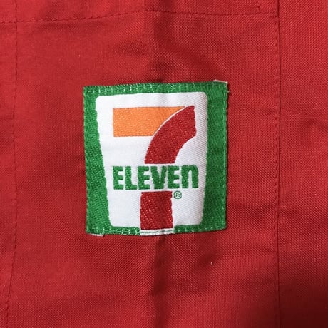 【USED】00'S 7-ELEVEN STAFF SHIRT