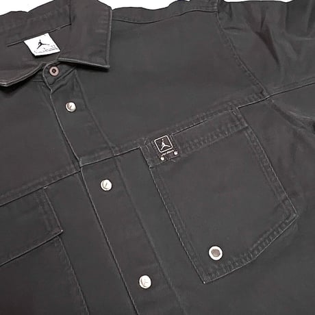 【USED】90'S-00'S NIKE JORDAN HEAVY COTTON SHIRT JACKET
