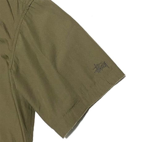 【DEAD STOCK】90'S STUSSY UNTRIMMED S/S SHIRT