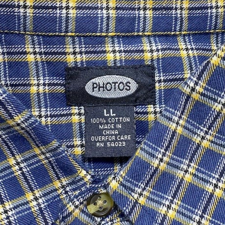 【USED】90'S-00'S PLAID CHECK SHIRT