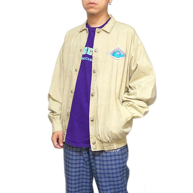 USED】80'S LIFE'S A BEACH BAD BOY CLUB BOMBER B USED】80'S LIFE'S A BEACH BAD BOY CLUB BOMBER B