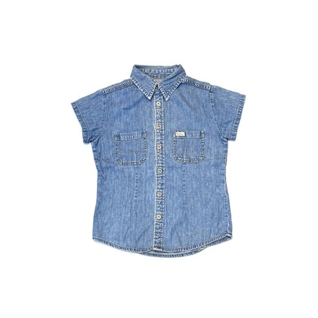 【USED】90's BIG STAR FRENCH SLEEVE CHAMBRAY SHIRT