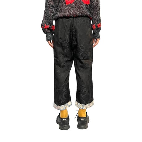 【USED】80'S-90'S KIMONO DESIGN PANTS