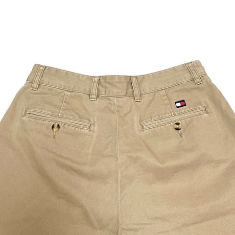 【USED】90'S-00'S TOMMY HILFIGER 2-TUCK CHINO PANTS
