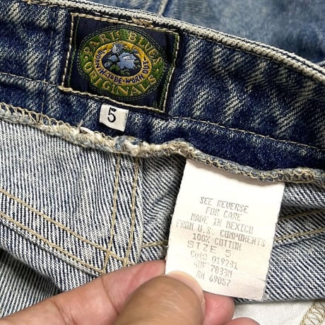 【USED】80's PARIS BLUES ORIGINALS DENIM SHORTS