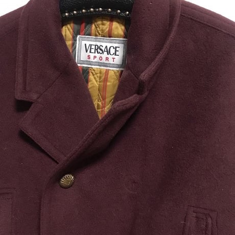 【USED】90'S VERSACE SPORT SHORT COAT