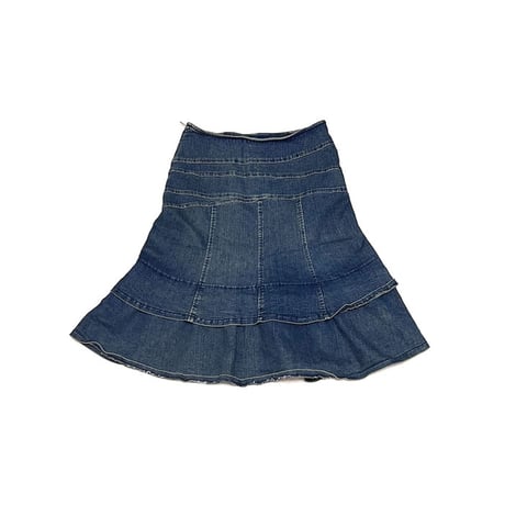 【USED】00's JON DENIM TIERED SKIRT