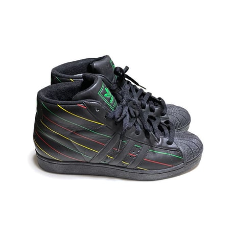 【USED】ADIDAS PRO MODEL RASTA COLOR LINE