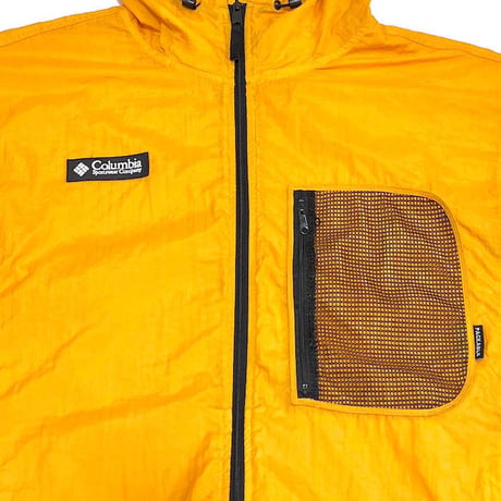 【USED】90'S COLUMBIA PACKABLE ZIP NYLON JACKET