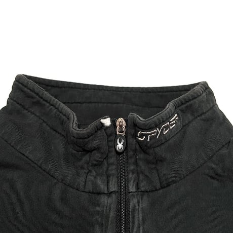 【USED】00's SPYDER HALF ZIP HI-NECK L/S TOP