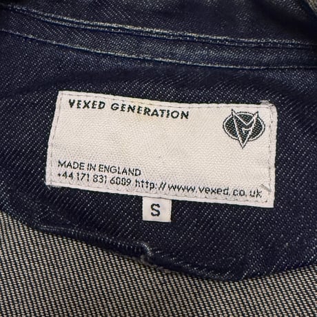 【USED】90's VEXED GENERATION RESISTANCE DENIM JACKET
