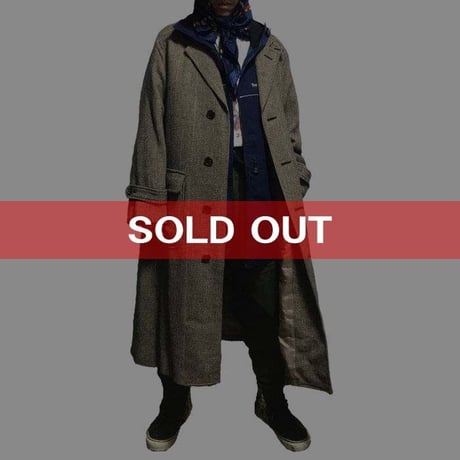 【USED】POLO BY RALPH LAUREN SUPER LONG WOOL COAT