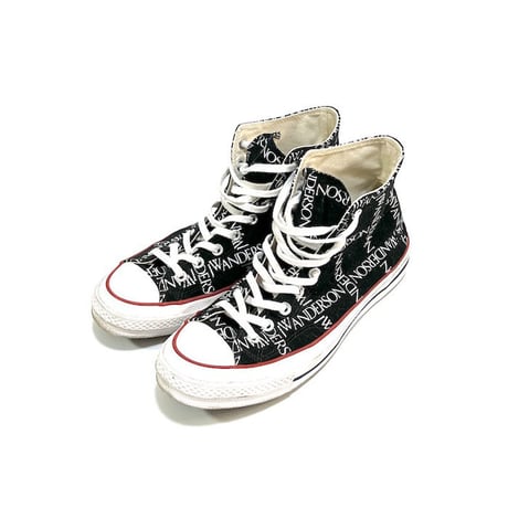 【USED】J.W.ANDERSON × CONVERSE CHUCK TAYLOR ALL-STAR CT70 HI BLACK