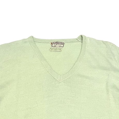 【USED】60'S MCGREGOR V-NECK KNIT SWEATER