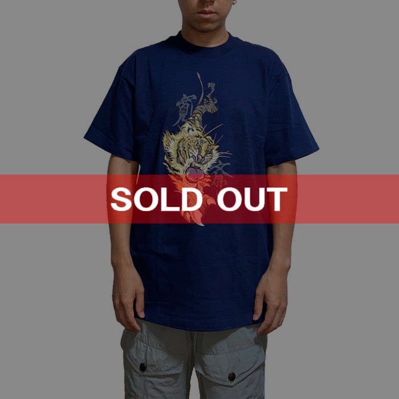 DEAD STOCK】90'S KANSAI YAMAMOTO TORA T-SHIRT ( DEAD STOCK】90'S KANSAI YAMAMOTO TORA T-SHIRT (