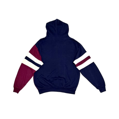 【USED】90's DUNLOP BICOLOR SWEAT PARKA