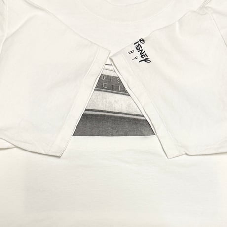 【USED】90's THE WALT DISNEY GALLERY “Walt Disney at the Studio” Photo T-shirt