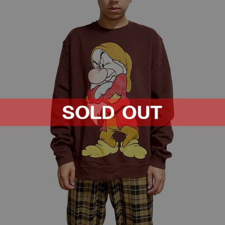 【USED】90'S GRUMPY SWEATSHIRT