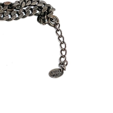 【USED】00'S LB-03 BRASS CHAIN NY NECKLACE