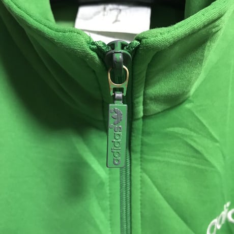 【USED】80'S ADIDAS TRACK JACKET GREEN