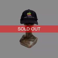 【USED】80's Apple Canada Inc. RAINBOW LOGO EMBROIDERED CAP
