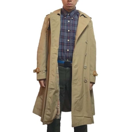 【USED】80'S OLD TRENCH COAT MADE IN POLAND