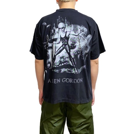 【USED】90'S ALIEN WORKSHOP "ALIEN WARS & ALIEN GORDON" T-SHIRT