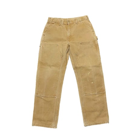 【USED】CARHARTT  DUCK DOUBLE-FRONT DUNGAREE PANTS