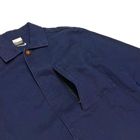 【USED】00's NIKE INT'L COTTON × NYLON SWITCHING JACKET