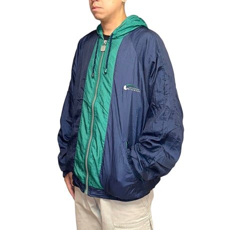 【USED】80's GIVENCHY ACTIVEWEAR HOODED NYLON JACKET