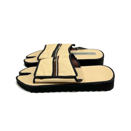 【DEAD STOCK】90'S MAHARISHI TABI SANDALS BEIGE