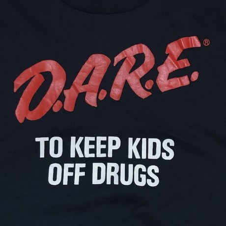 【USED】70'S-80'S D.A.R.E. T-SHIRT