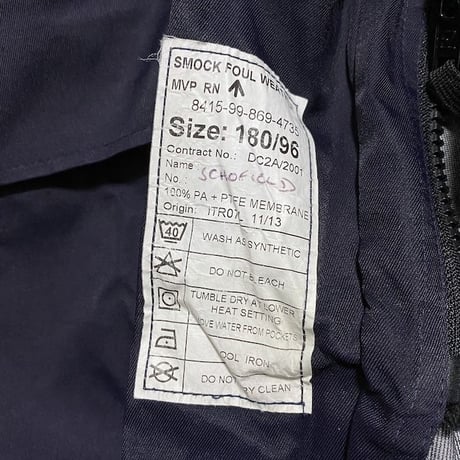 【USED】00'S  ROYAL NAVY COMBAT JACKET