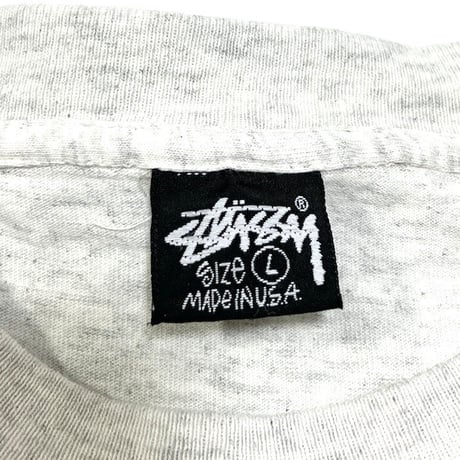 【USED】90'S OLD STUSSY CROWN T-SHIRT