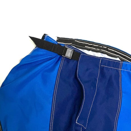 【USED】00'S FOX RACING NYLON BIKER PANTS BLUE