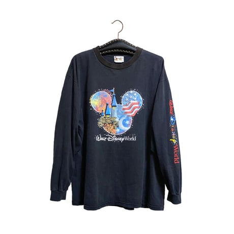 【USED】90'S WALT DISNEY WORLD L/S T-SHIRT