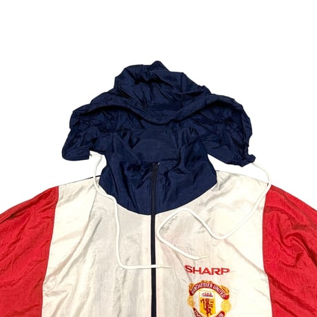 【USED】90's MANCHESTER UNITED Malaysia Fan Club NYLON JACKET