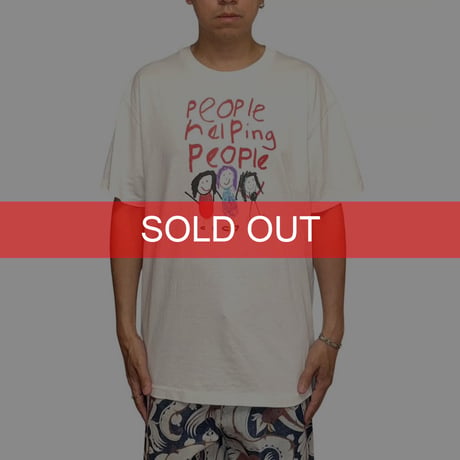 【USED】90's People helping People T-SHIRT