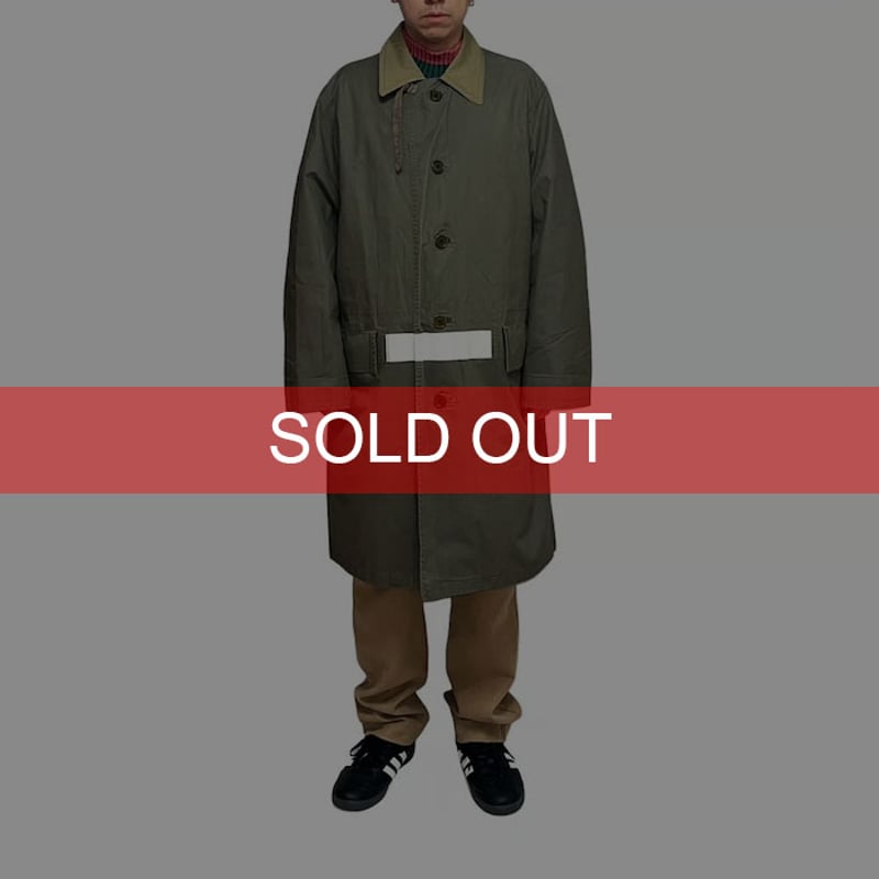 USED】HELMUT LANG 1999 LINE PAINT FIELD COAT KH USED】HELMUT LANG 1999 LINE PAINT FIELD COAT KH