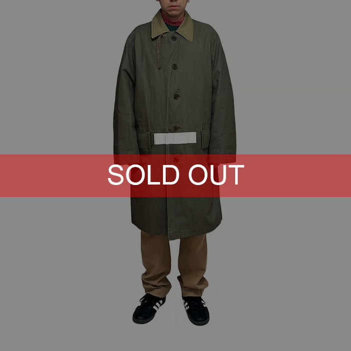 helmut lang ペンキラインコート USED】HELMUT LANG 1999 LINE PAINT FIELD COAT KH