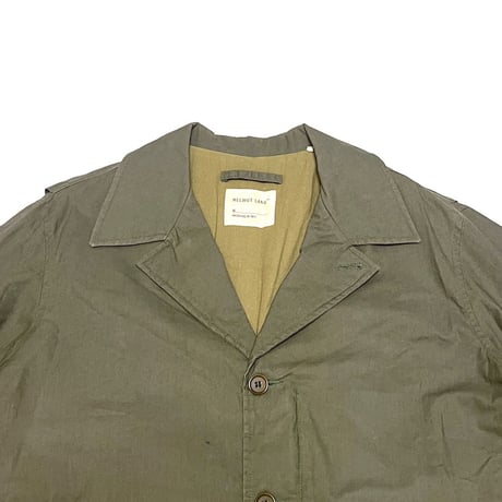 【USED】HELMUT LANG 1999 4LINE PAINT MILITARY COAT