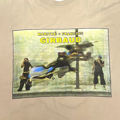 【USED】90's MARITHE + FRANCOIS GIRBAUD OVERSIZED T-SHIRT