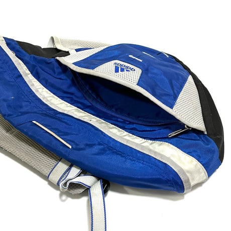 【USED】00'S ADIDAS ONE SHOULDER BODY BAG BLUE