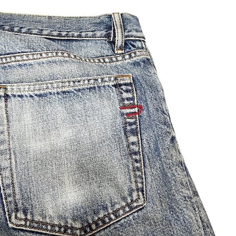 【USED】90'S OLD DIESEL CRUSH DENIM PANTS MADE IN ITALY
