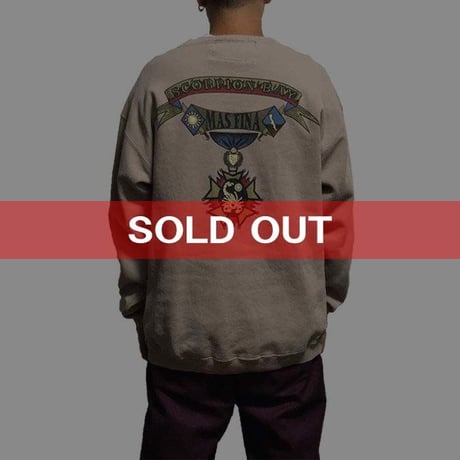【USED】90'S SCORPION BAY SWEATSHIRT