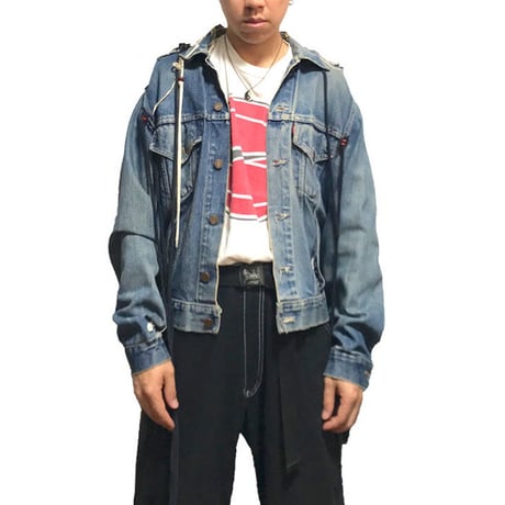 【USED】NOKI 2005 CUSTOMIZED LEVIS "BIG-E" DENIM JACKET