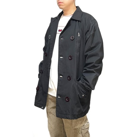 【USED】00'S STUSSY MILITARY DOUBLE JACKET