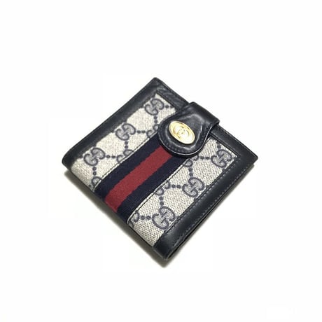 【USED】OLD GUCCI HALF FOLD WALLET