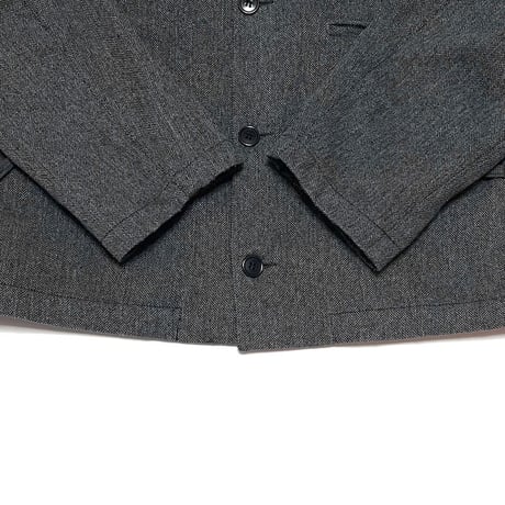 【USED】90's MASSIMO OSTI PRODUCTION 3ZIP POCKET WOOL JACKET